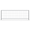 Mobile fence | 'Profi' | Element without hook and eye | width: 3,50 m, height: 1,20 m